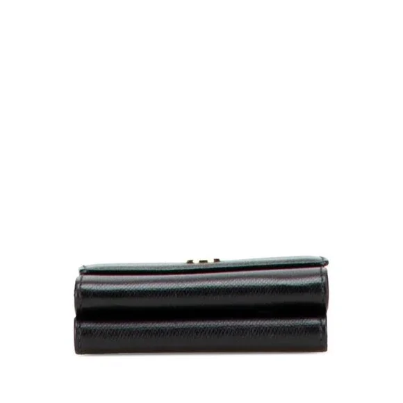 CHANEL Authentic Black Leather Wallet - Picture 3 of 10